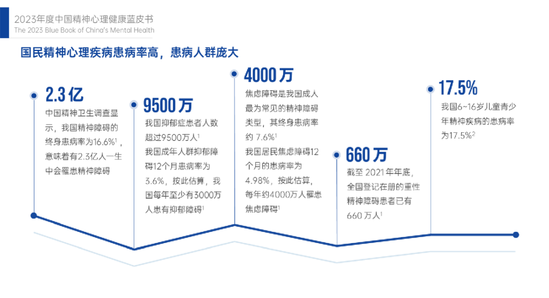 2023年度中国精神心理健康蓝皮书